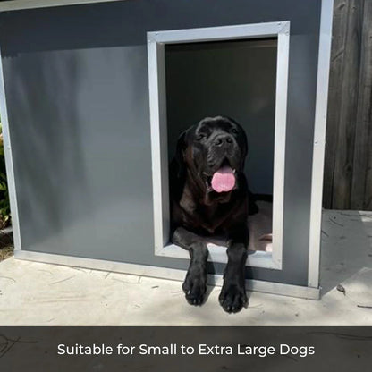 Cozycube Insulated Dog House with Coldroom Panel