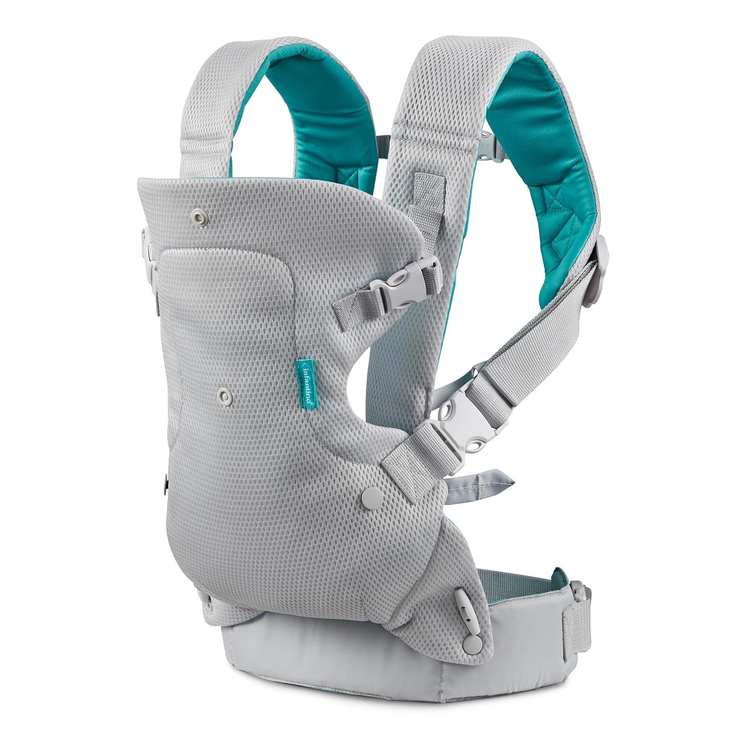 4-in-1 Adjustable Ergonomic Baby Carrier for Newborns to Toddlers - Light & Airy Convertible Design, Essential for Baby Registries