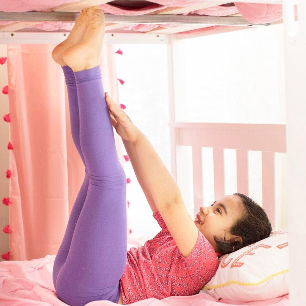 Twin Over Twin Solid Wood Bunk Bed Frame with Ladder and Safety Guardrails, Easy Assembly, No Box Spring Required, White Finish