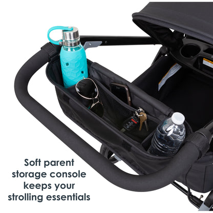 Expedition Ultra Black 2-in-1 Stroller Wagon Plus Edition
