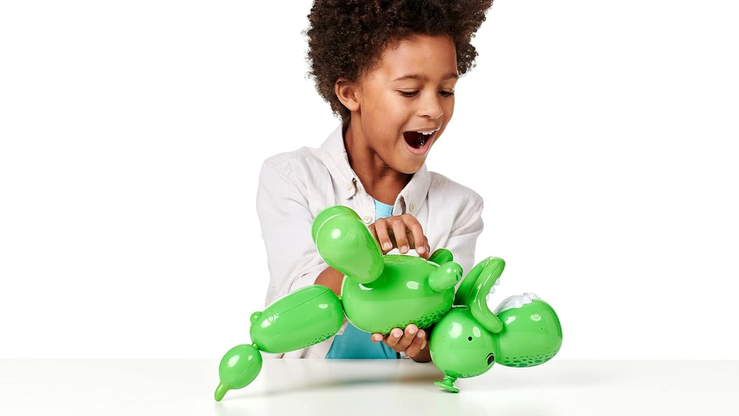 Balloon Dino: Interactive Dinosaur Pet Toy with Stomping, Roaring, and Dancing Features - Over 70 Sounds and Reactions, Multicolor