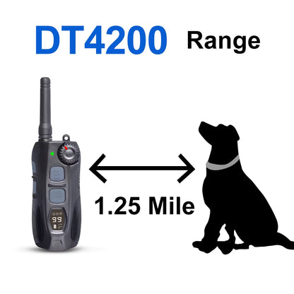 Dog Trainer'S Collar Hunting Dog Training System Waterproof Rechargeable Dog Electic Collars 2000M Control for Medium Large Dogs