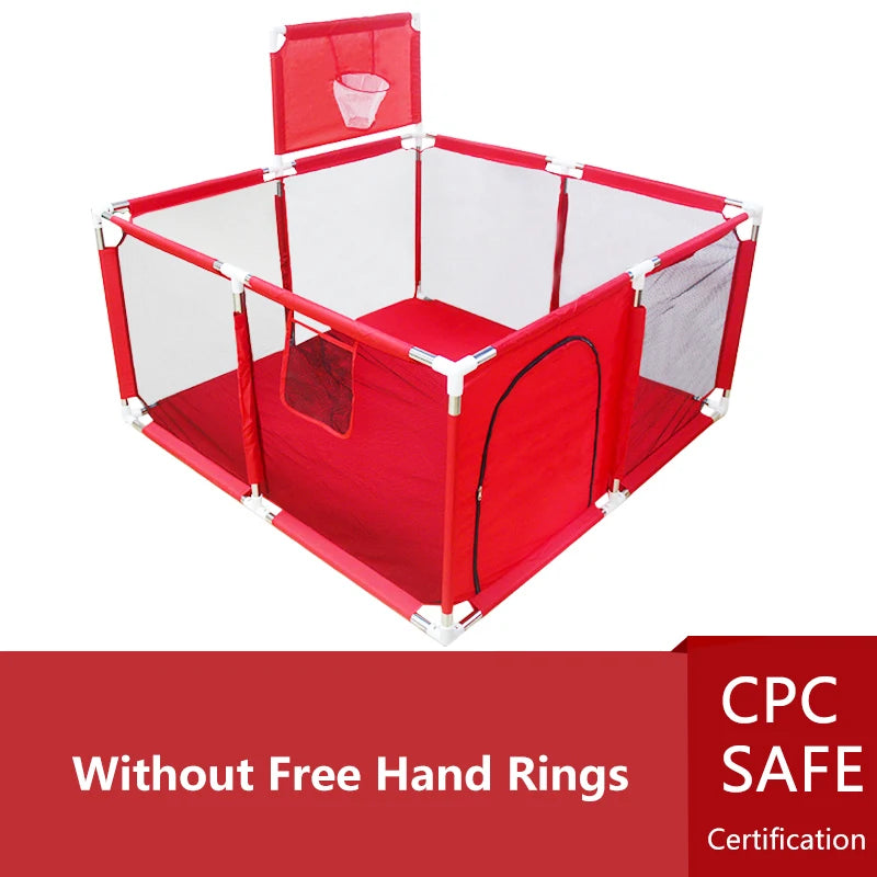 Indoor Baby Playpen Safety Barrier - Expansive Activity Gym and Groundbox Enclosure for Children