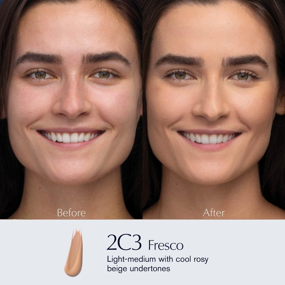 Double Wear Stay-In-Place Foundation Makeup | Long-Wear Matte Foundation, 1 Fl Oz