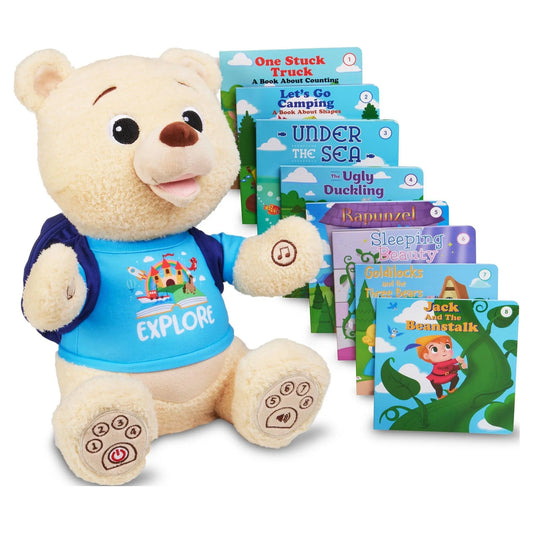 Interactive Learning Bear: Engaging Storytelling and Musical Companion for Infants and Toddlers