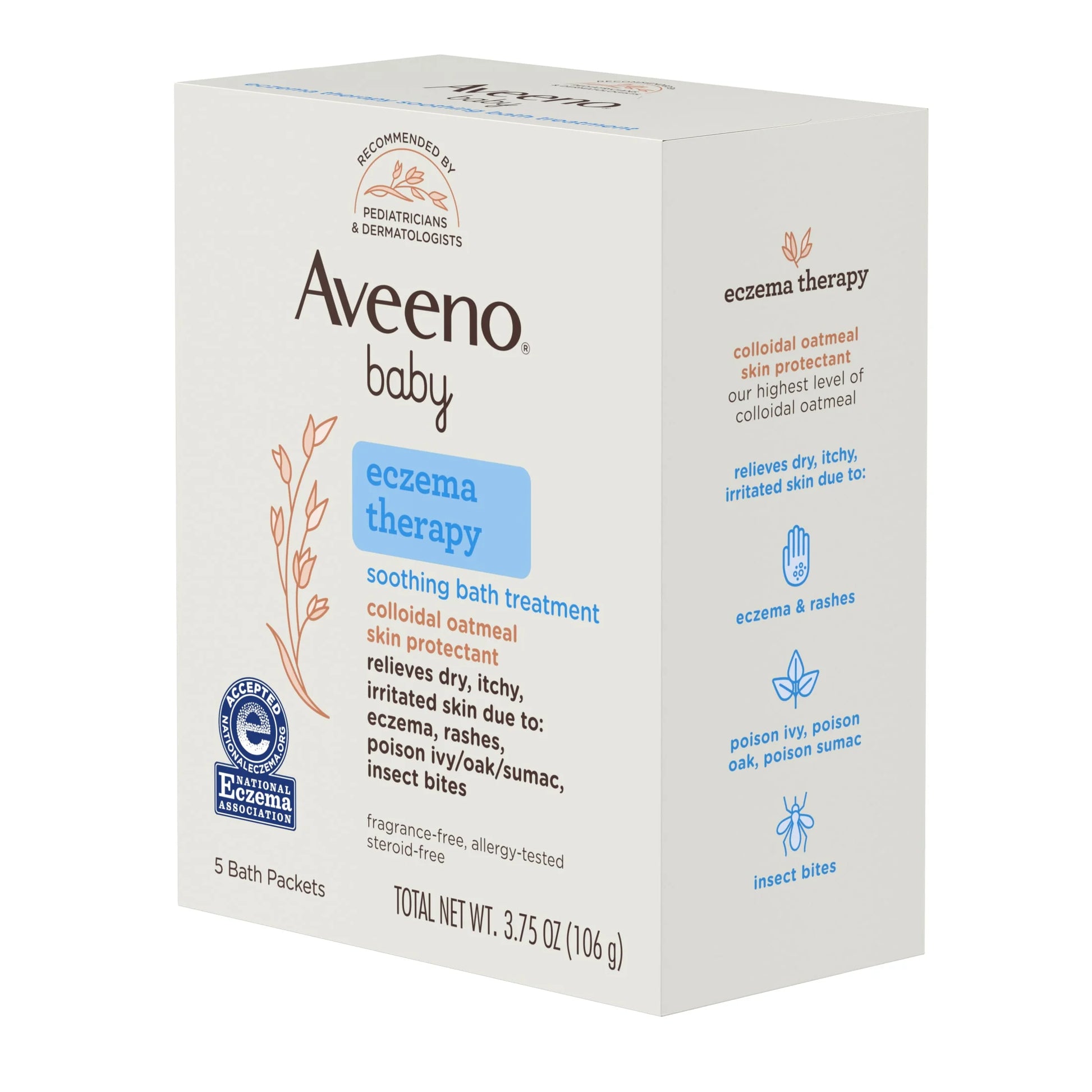 Infant Eczema Relief Bath Treatment Set - 5 Pack