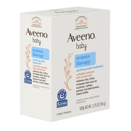 Infant Eczema Relief Bath Treatment Set - 5 Pack