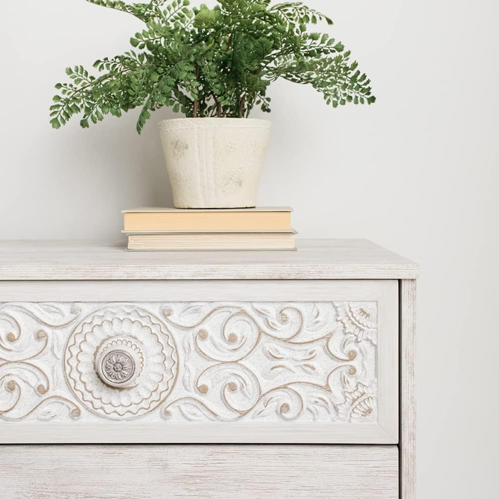 Paxberry Bohemian Dresser in Whitewash Finish