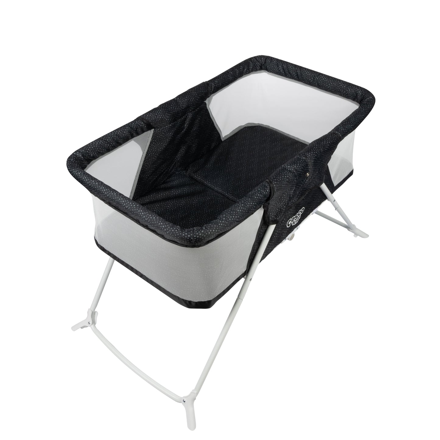 Sleep Spot Baby Bassinet in Noir Polka Dot Design
