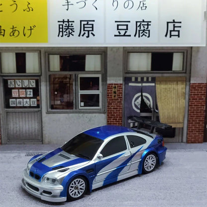 2.4G RC Drift Car 1/43 Scale 4WD High-Speed Remote Control Mini Racing Model