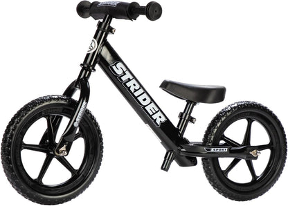 12-Inch No-Pedal Balance Bike for Children Aged 1 to 4 Years - Features Safety Pad, Padded Seat, Mini Grips, and Flat-Free Tires - Easy Tool-Free Assembly and Adjustments