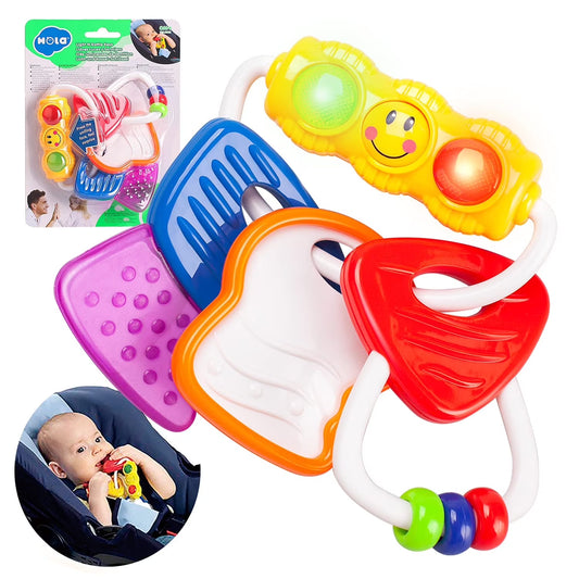 Infant Developmental Toys for 0-12 Months with Sound and Light Features - Ideal Gifts for Boys and Girls